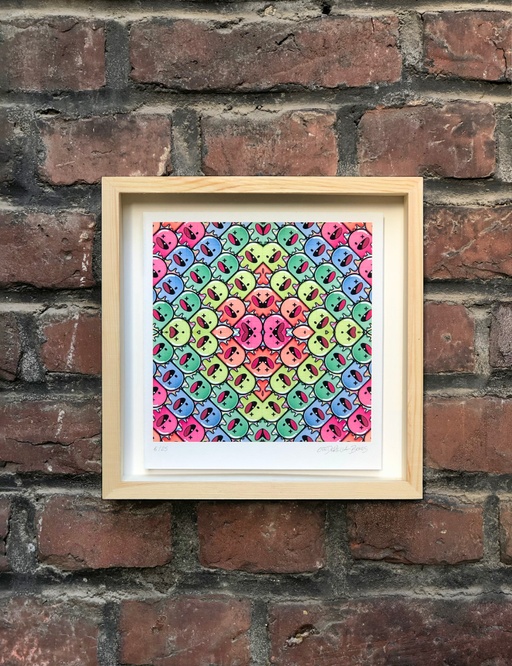 Blotterart - Melting Ice