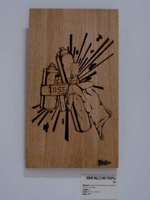 Bomb Walls Not People 