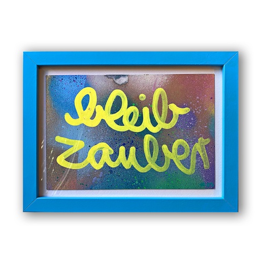 bleib zauber #05 - blau