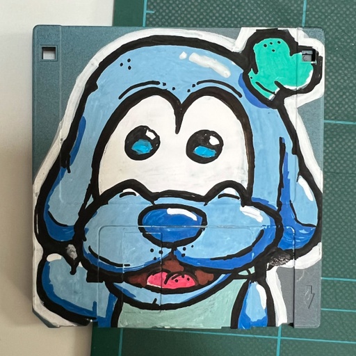 FLOPPY FART BLUE DOG