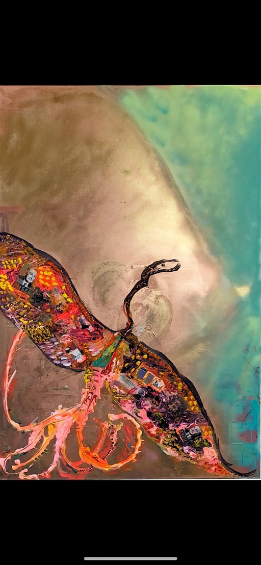 The Simorgh flew over Gaia (SOLD) 