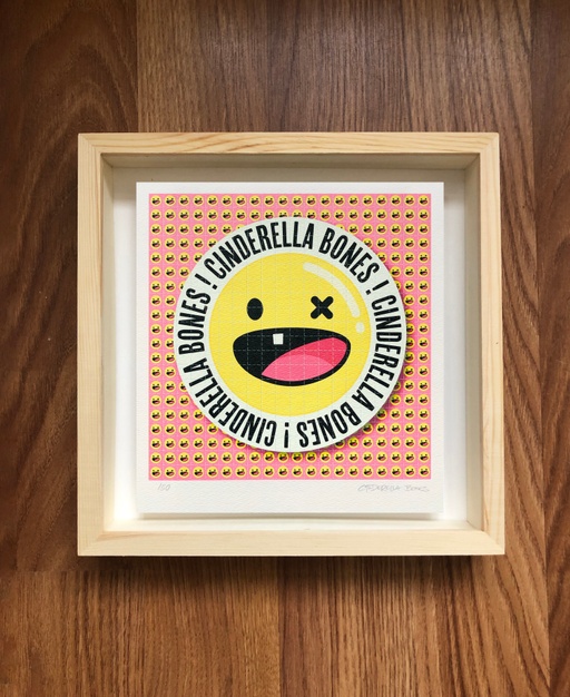 Blotterart - CB Smiley