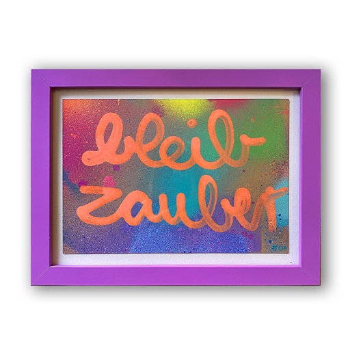 bleib zauber #01 - lila -