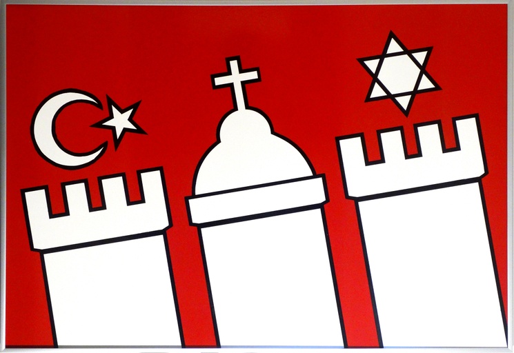 "Hamburg-Wappen" - Ausschnitt