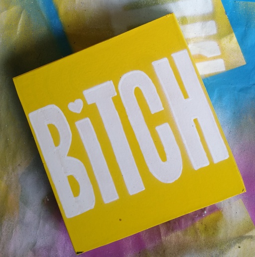 BITCH - yellow
