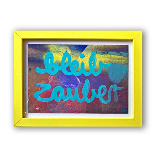 bleib zauber #03 - gelb